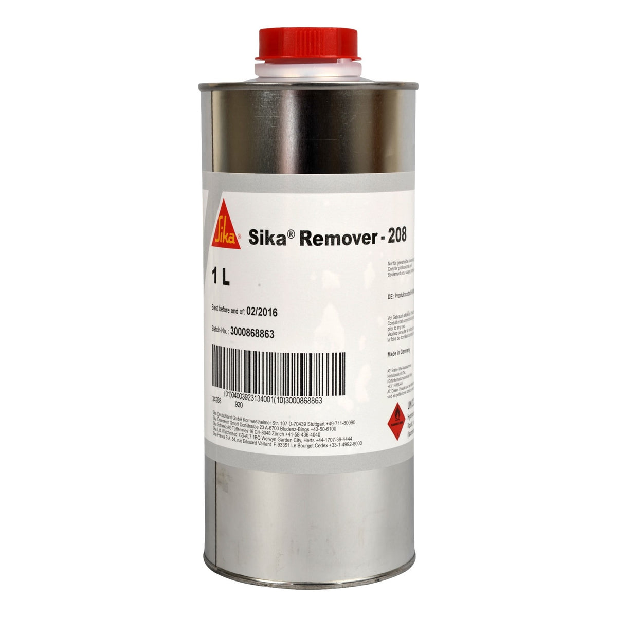 Sika Remover 208 1l– Multibond Solutions Ltd