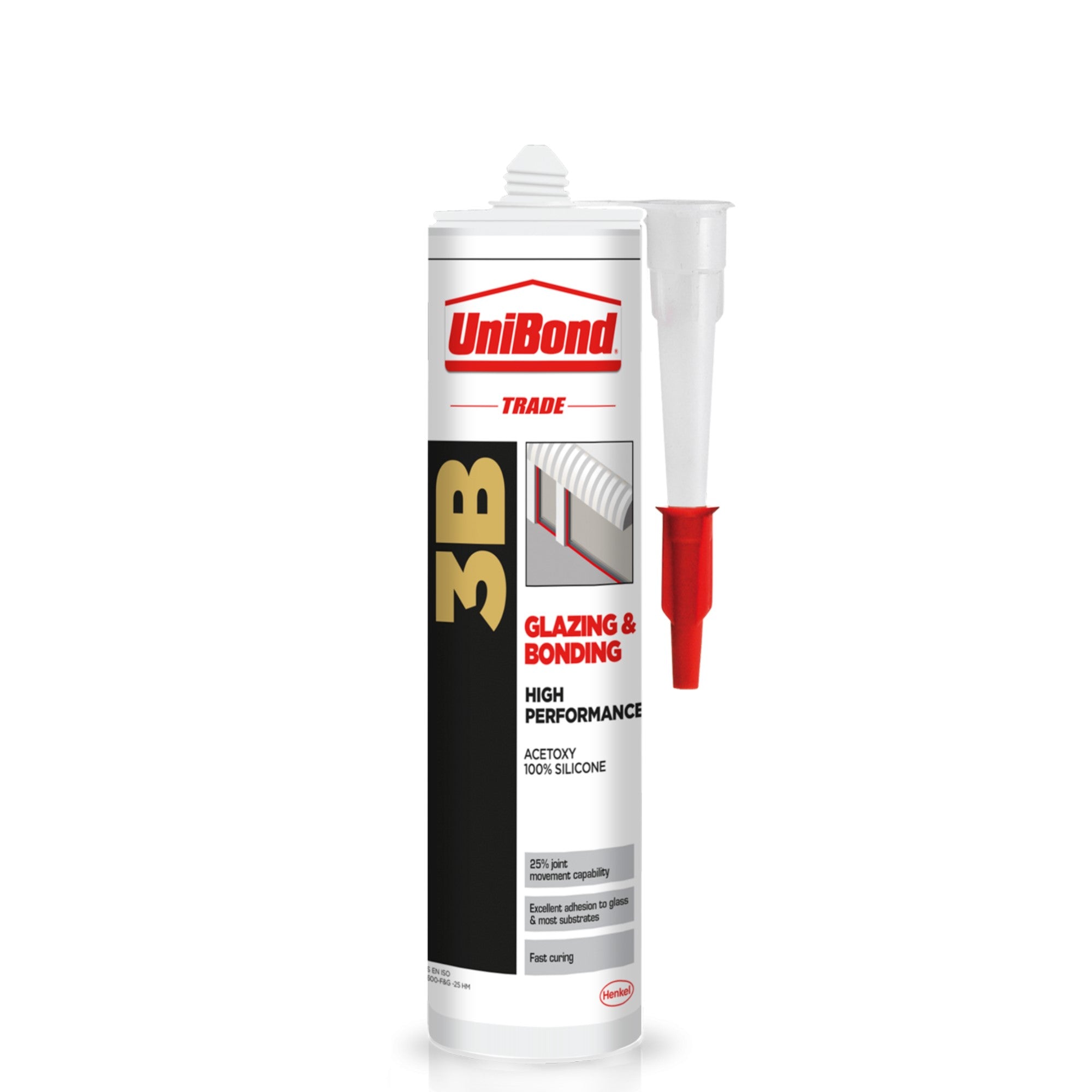 Unibond 3B White High Modulus Acetoxy Silicone 300ml– Multibond ...